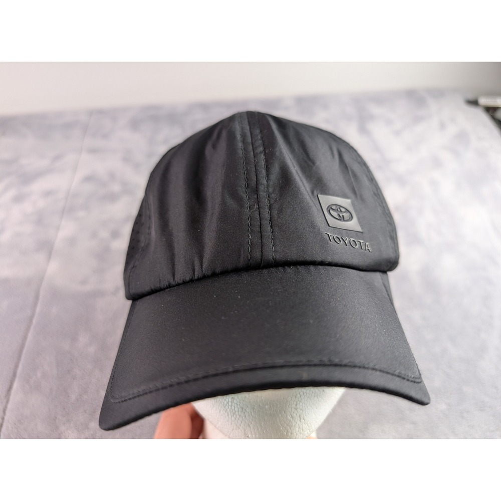 Toyota Black Perforated Performance Baseball Cap Adjustable Hat